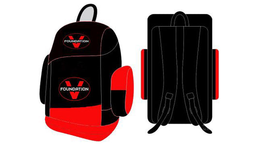 foundation v gym backpack perfect to pack all your gym essentials such as water bottles, vitamins & supplements, gym clothes, towels, and more. Quality is assured while supporting your favorite brand.