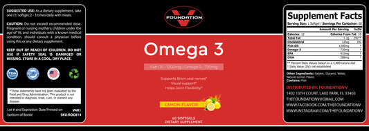 omega 3 fish oil allows you a lemon flavored supplement that supports brain & nerves, visual support, and helps joint flexibility. With quality you can trust this can not only be a staple for the gym bu your overall wellness and journey through health